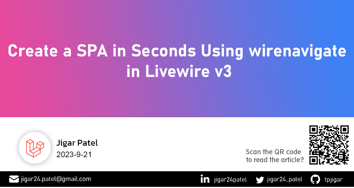 livewire-create-spa