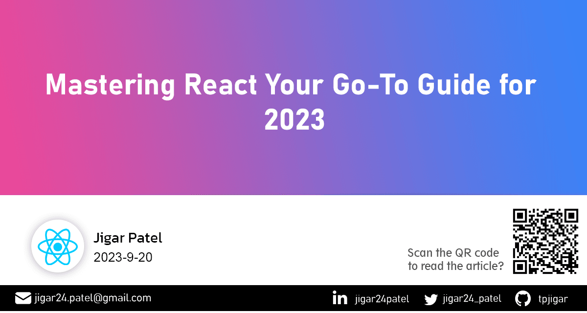 mastering-react-2023-guide