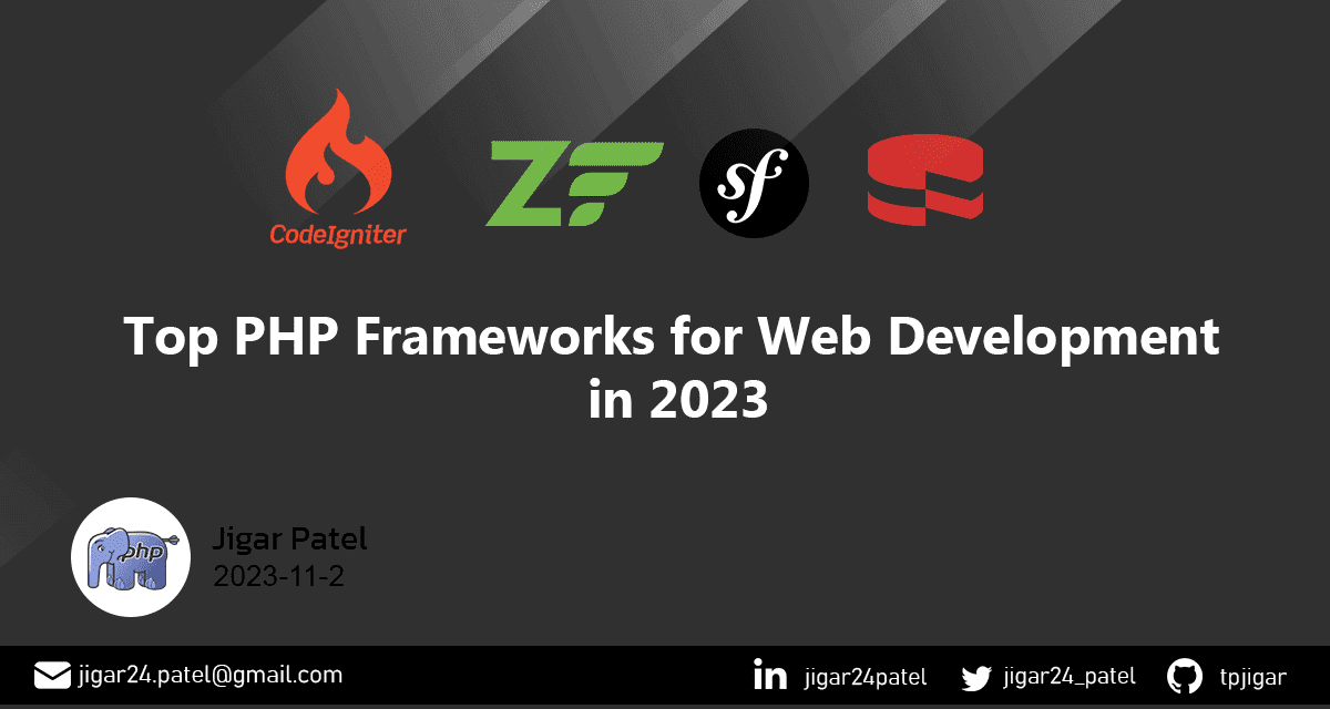 top-php-frameworks-2023