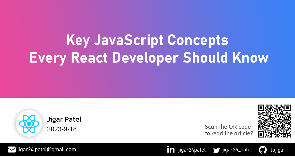 Key JavaScript Concepts Every React Developer Should Know